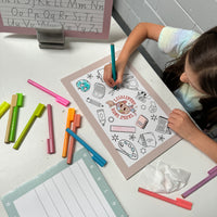 READY TO LEARN WIPEABLE PLACEMATS - SET OF 3