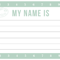 READY TO LEARN WIPEABLE PLACEMATS - SET OF 3