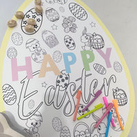 EASTER EGG COLOURING STATION