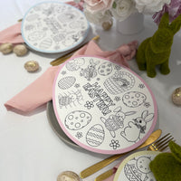 EASTER COLOURING PLACEMAT SET OF 4