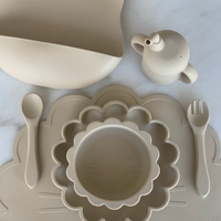 SILICONE 6 PIECE FEEDING BUNDLE SET
