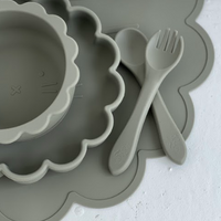 SILICONE 6 PIECE FEEDING BUNDLE SET