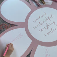 FLOWER POWER COLOURING STATION